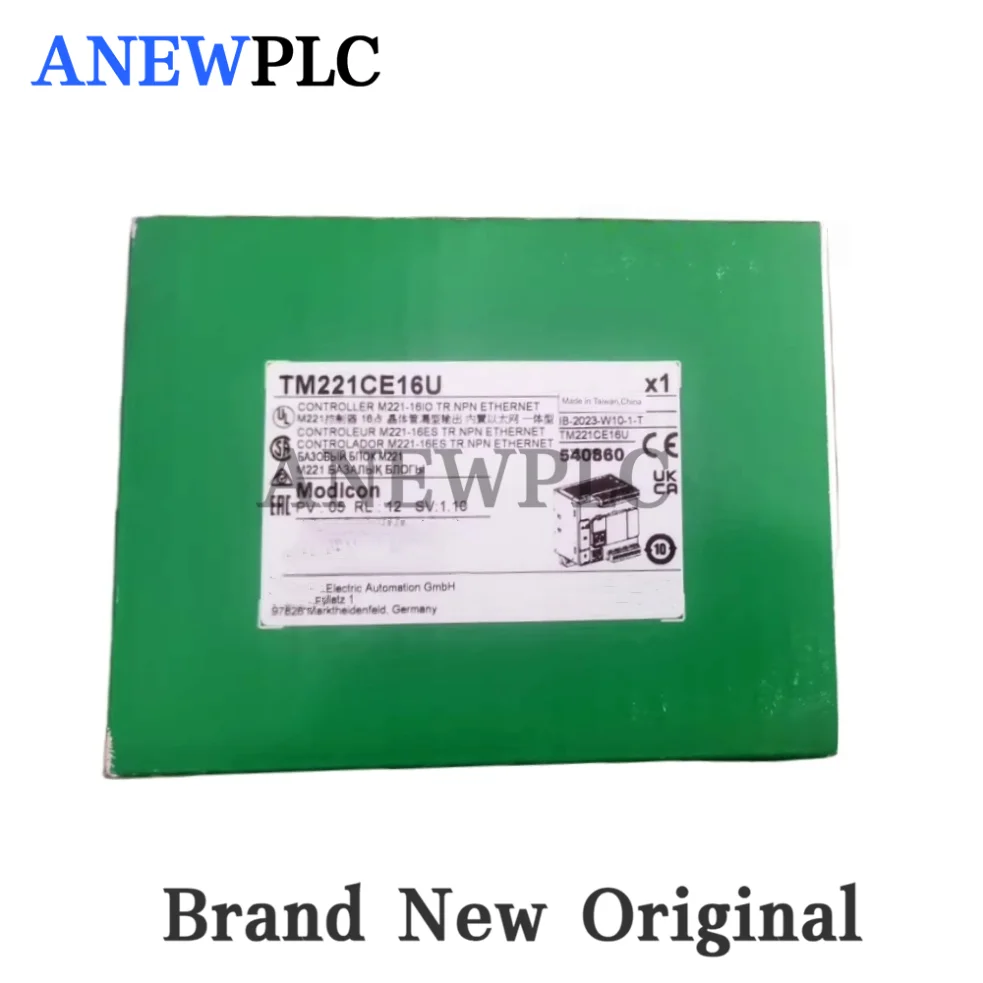 Совершенно новый программируемый контроллер ПЛК TM221CE16U TM221 CE16U Modicon M221