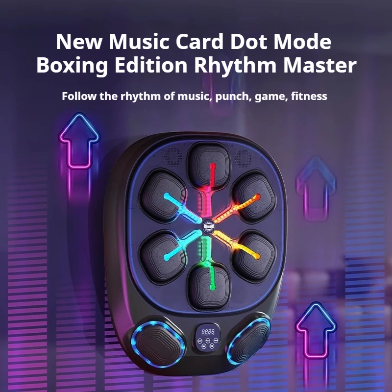 Wall-mounted Multi Speeds Home Gym Punching Machine Height-adjustable Boxing Target For Intelligent Reaction Training Boxing