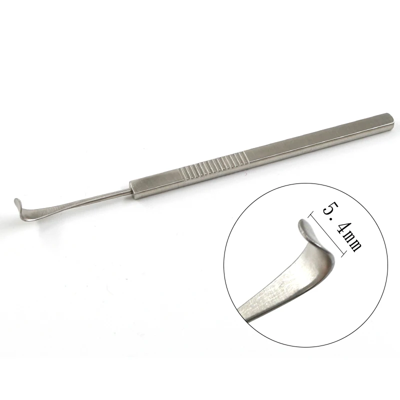 Ophthalmic micro instruments strabismus hook round flat head strabismus round flexure plate strabismus pull hook strabismus corr