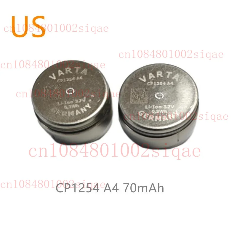 

(2) VARTA CP1254 A4 70 мАч для SONY WF-1000XM3 WF1000XM3 аккумуляторная батарея WYORESY