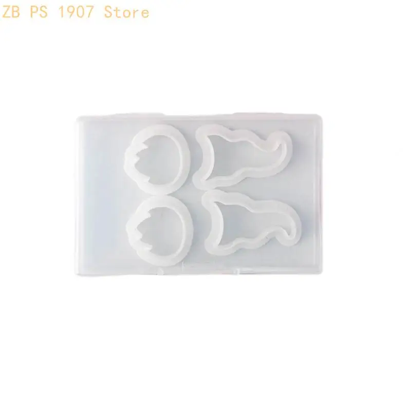 

Holiday Jewelry Making Mould Set Portable Storage Solution Polylactic Acid Craft Set For Unique Earring Designs 55KA