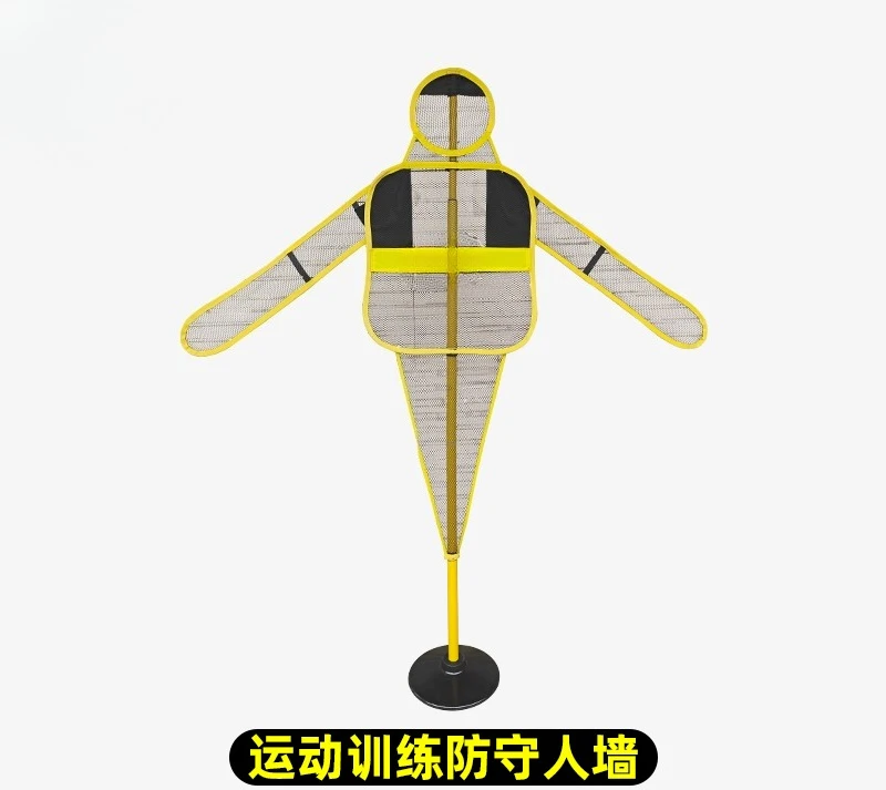 Basketbal verdediging dummy basketbal interferentie menselijke muur hoge imitatie humanoïde obstakel trainingsapparatuur
