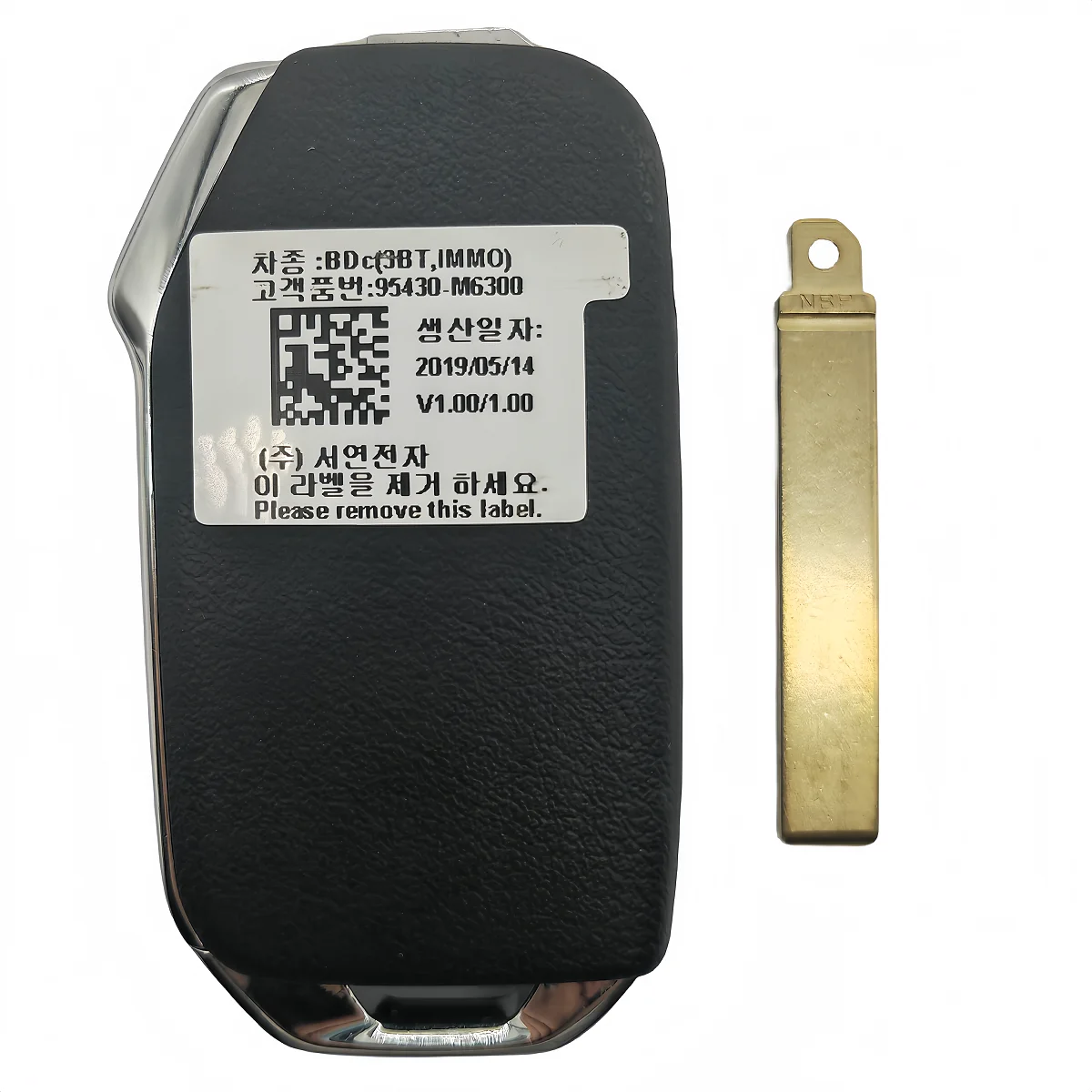 CNSZKey 95430-M6300 FCC ID: TG00520 Original Flip Remote Key For KIA Cerato 2018-2019 433MHz 8A Chip 3 Buttons With LOGO