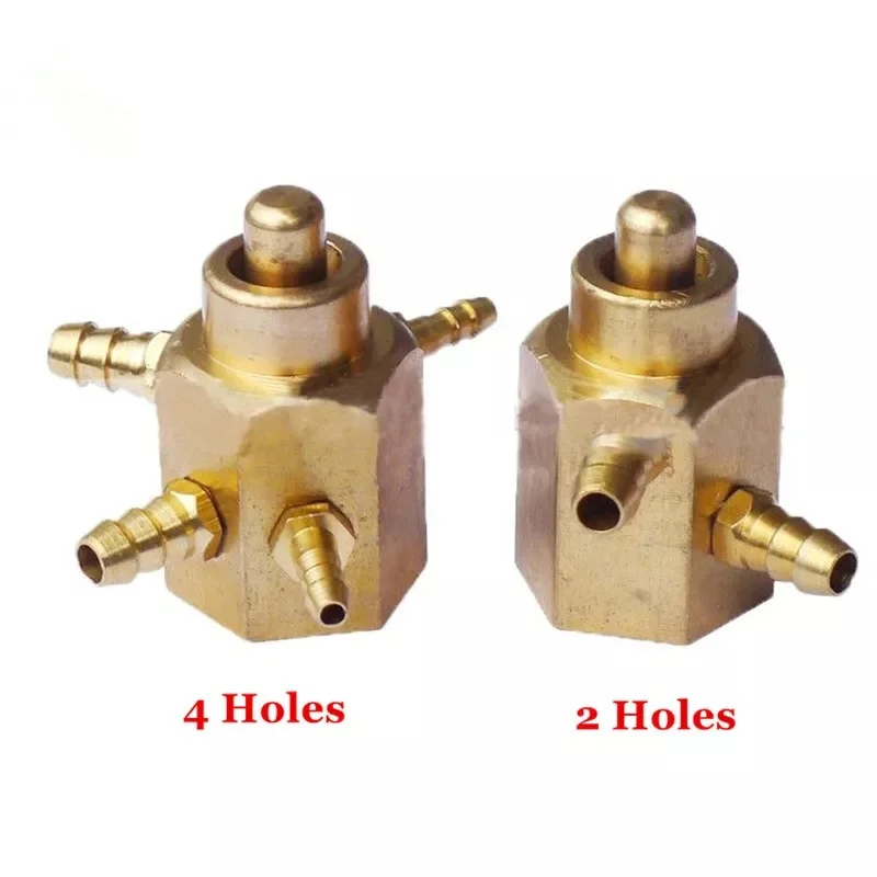 2pcs Dental Unit Chair accessory 2/4 Holes Standard Foot Valve for Foot control Pedal