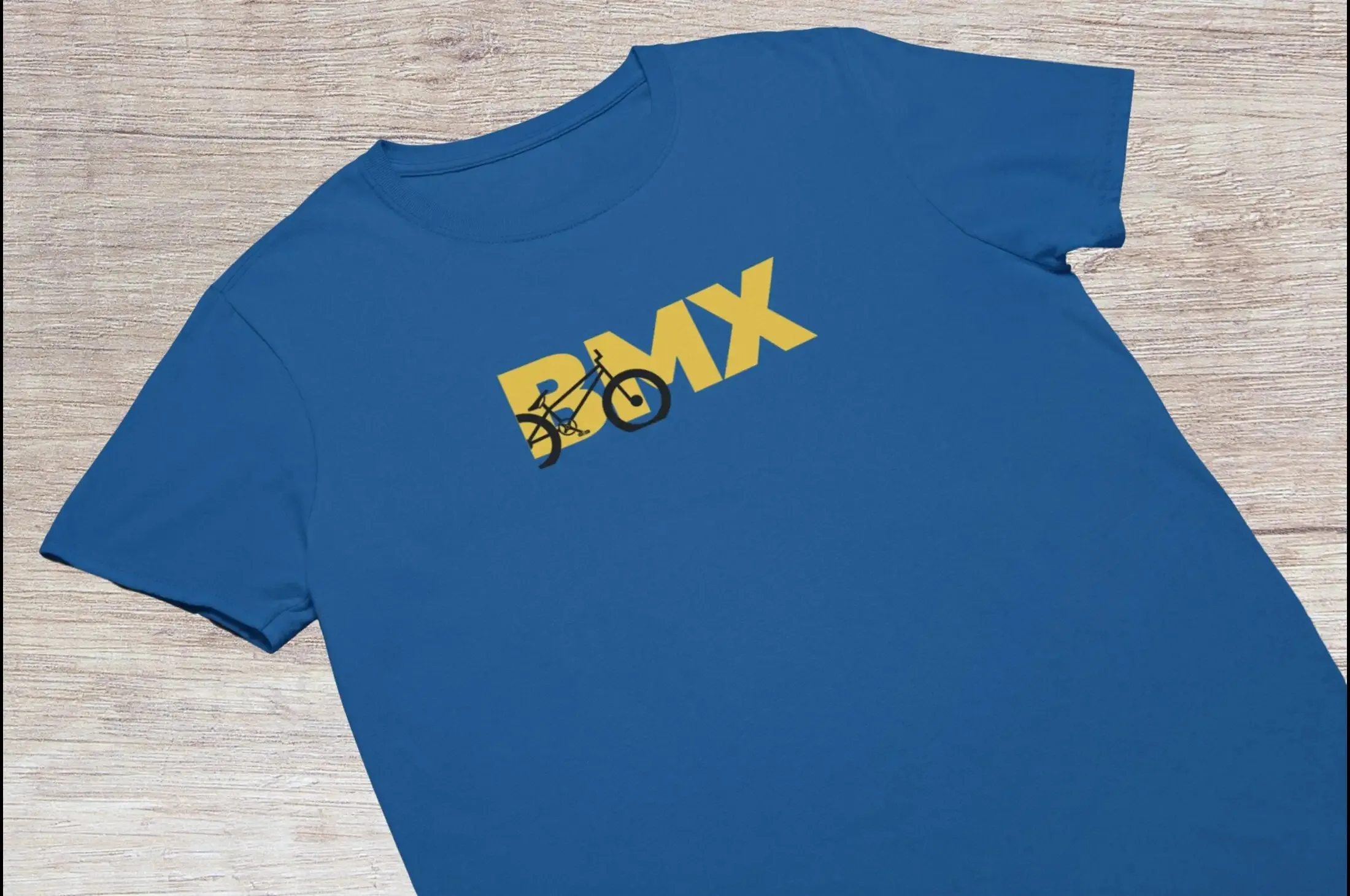 Bmx Bike Men'S T Shirt Simple Racing