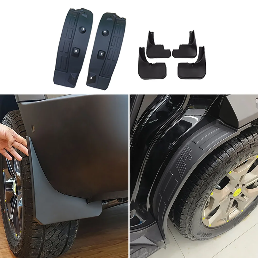 Car Mudguards Fit For Chery Jetour Traveler T2 2023-2025 ABS Mud Guards Fender Flare Mudflaps Exterior Parts Auto Accessories ﻿