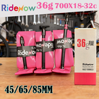 RideNow TPU Bike Inner Tube 700C 700x18 23 25 28 32 Ultra Lightweight Road Bike Tire Tube 45/65/85mm French Valve Inner Tubes