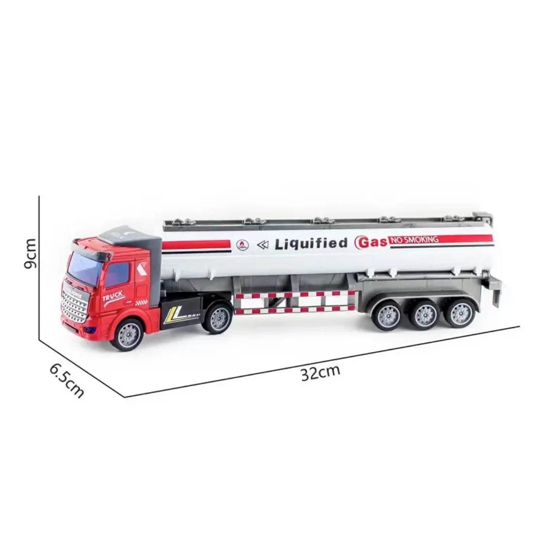 Toy Car Dump Truck Engineering Vehicle Trailer Container Container Truck Oil Tank Pullback Inertia