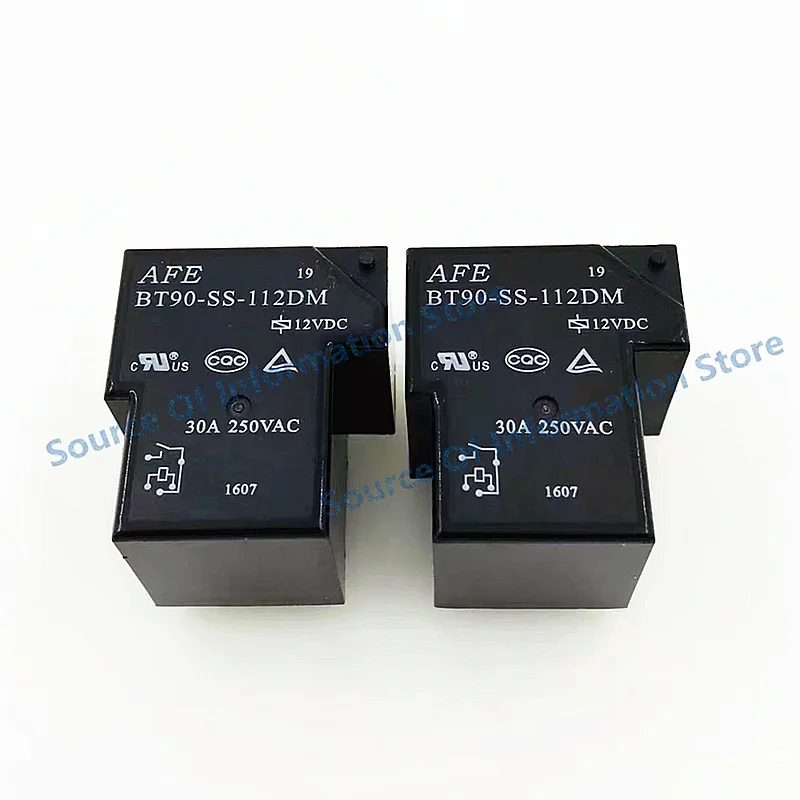 5PCS AFE Relay BT90-SS-112DM 4Pin 30A250VAC Coil 12VDC T90