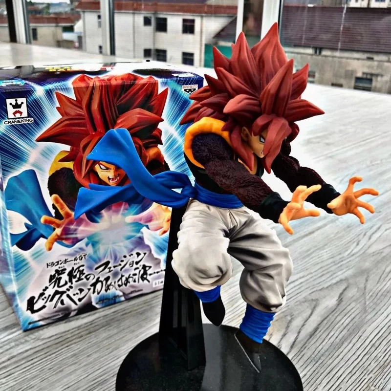 Véritable, neuf et non ouvert, Dragon Ball GT, Saiyan Blood, Super Saiyan 4, Gogeta, figurine de prix, figurine d'action