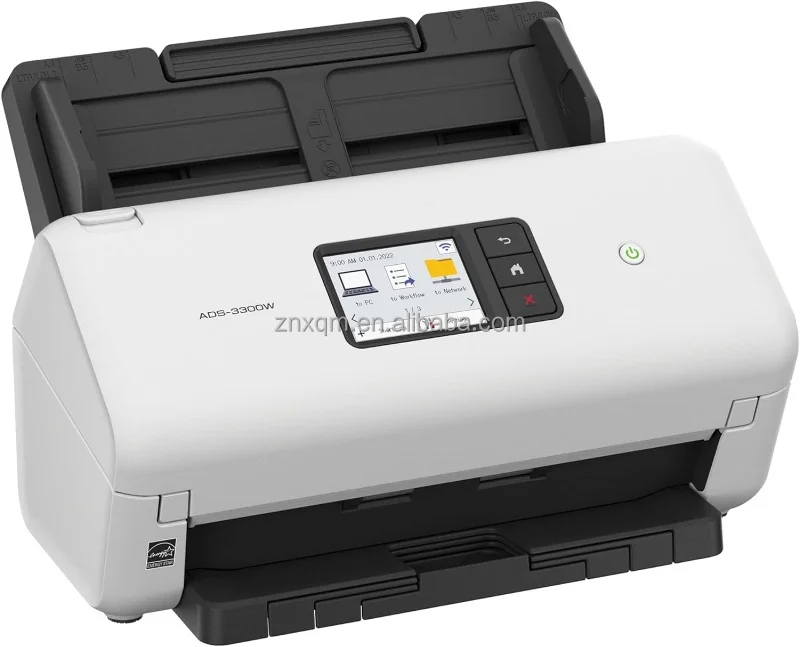 ADS-3300W Scanner desktop professionale ad alta velocità 2.8 Touchscreen 40ppm 300 dpi Interfaccia USB Connettività wireless Stock