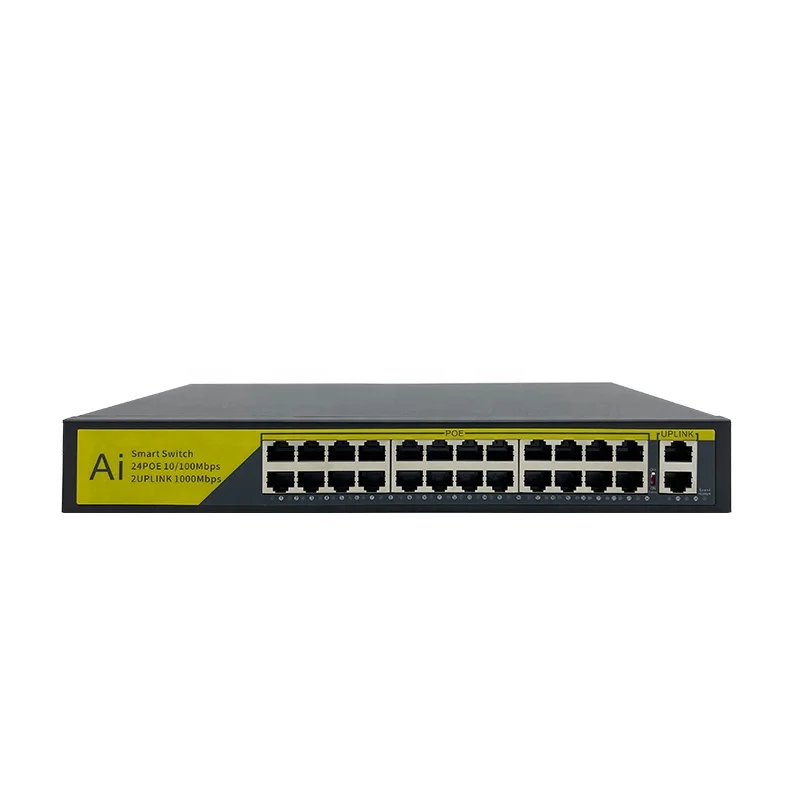 24 ports industrial ethernet switch 10/100/1000 ip40 din rail outdoor unmanaged gigabit ethernet switch 24 port poe