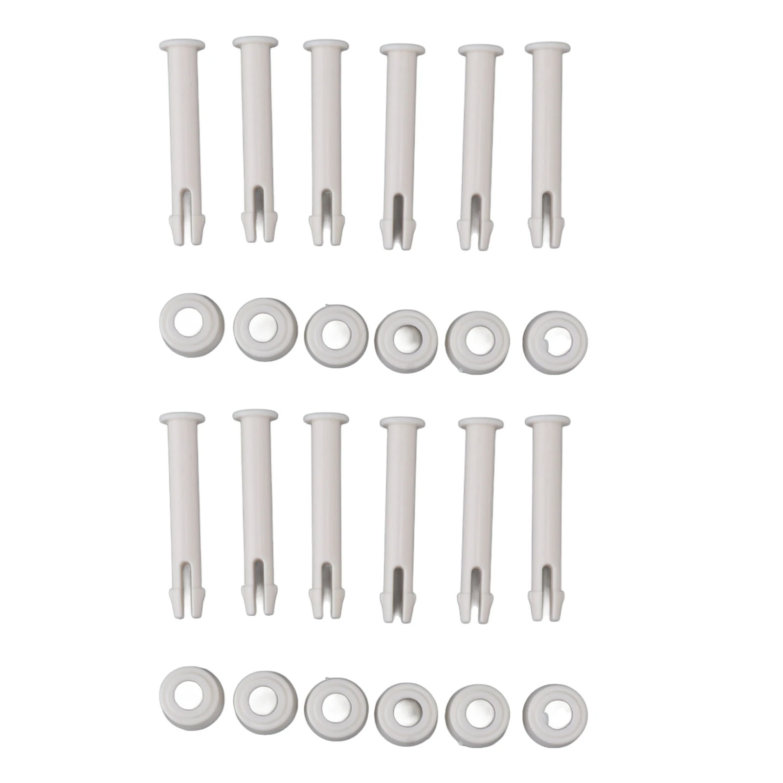 12 Pack Bracket Swimming Pool Fitting Kit Joint Nail Bolt Pin PVC Practical Joint Pin for INTEX 28270 28272 7cm/2.8in