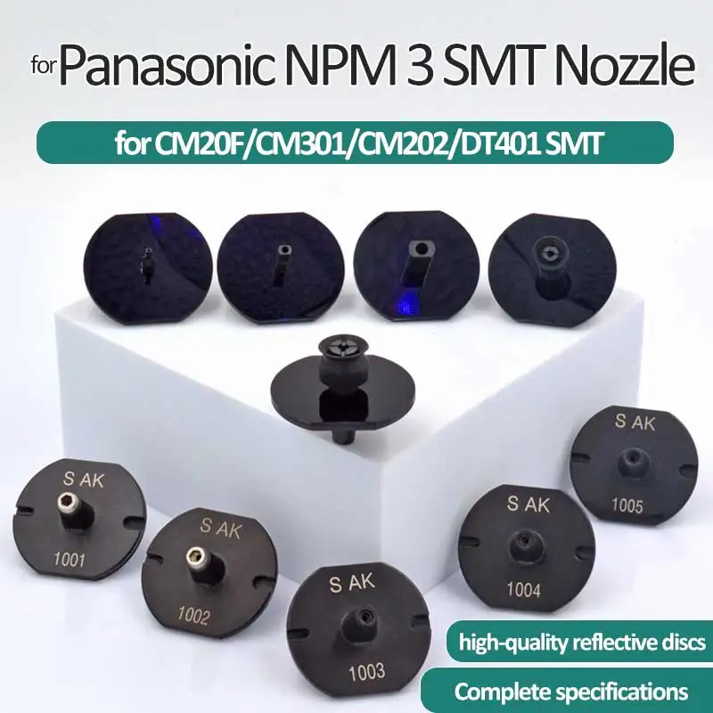 High quality SMT Nozzle For Panasonic 3-head SMT machine 1001 nozzle 1003 1004 1005 customized CM20F/301 DT401 SMT Accessory