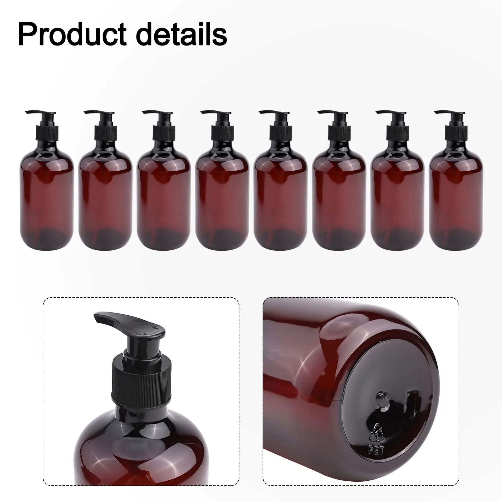 Color Designed Soap Dispenser Therapists Spas. Classic Bottle Therapists Conditioners Distilled Water Hair Products