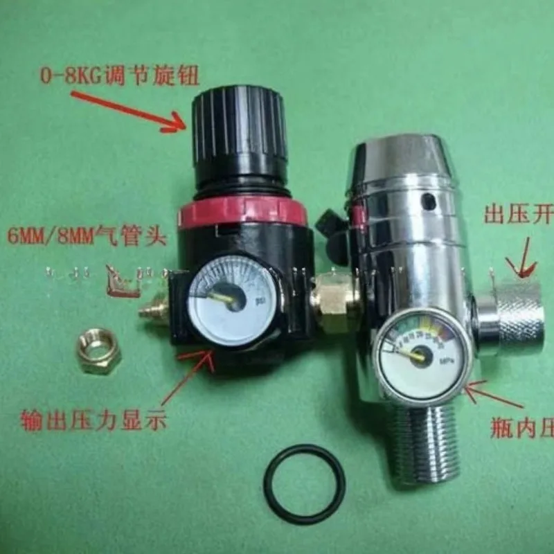 Formula Racing Pneumatic Shift Pressure Reducing Valve, First Head with Pressure Regulator
