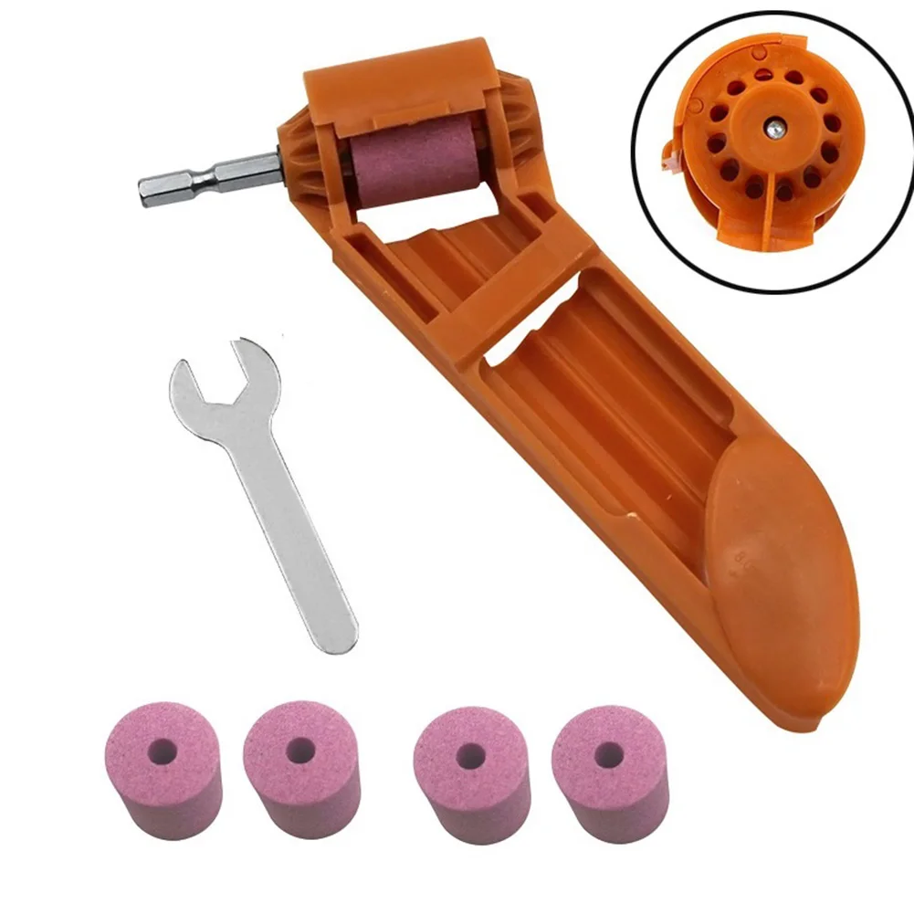 Drill Bit Sharpening Tool High Performance Electric Drill Bit Sharpener with Corundum Resisting Grinding Wheel