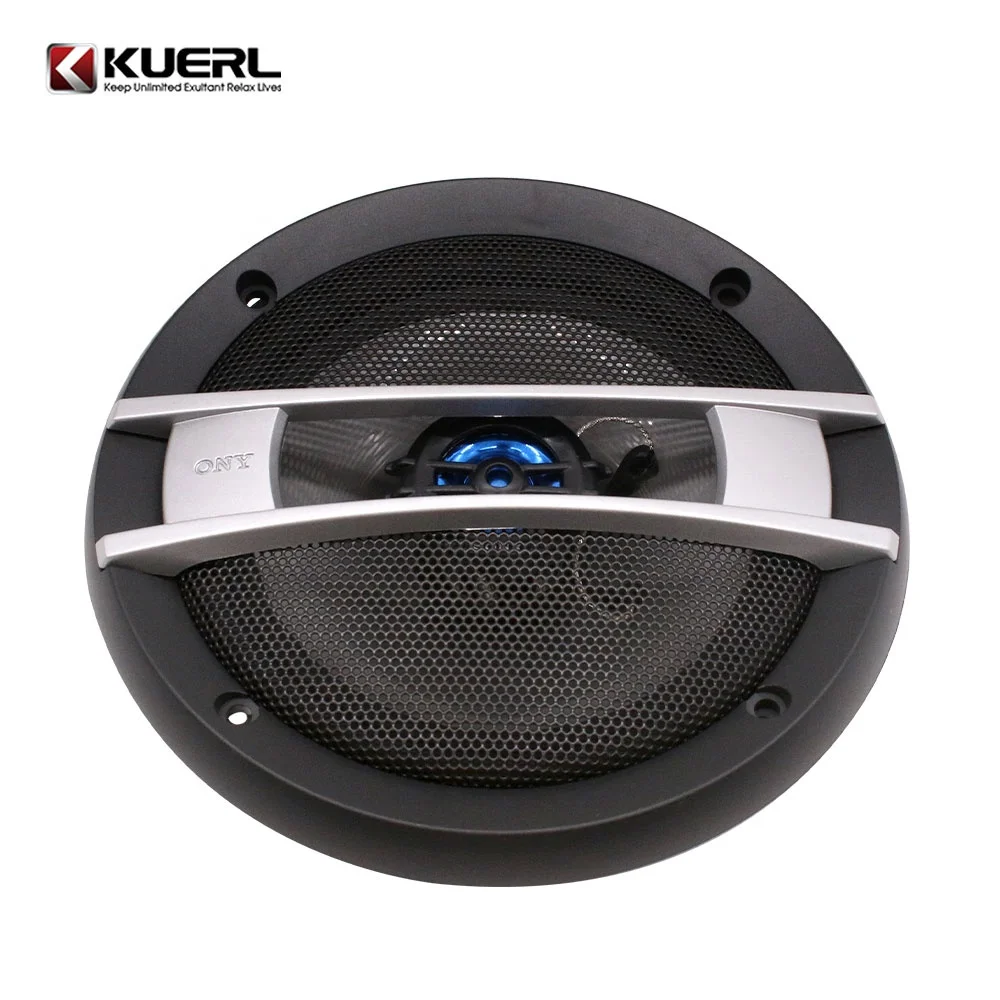 High Quality 4/5/6 Inch 12V Coaxial Door Car Speaker 35W-50W 91DB Aluminum Horn Design PP cone rubber edge Car Audio Speakers