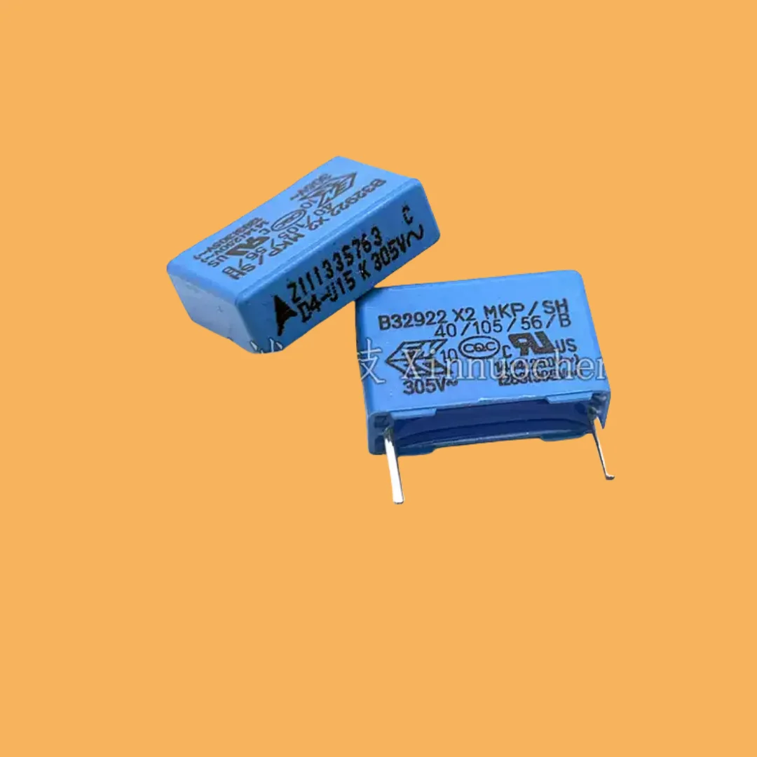 

10pcs/ 305VAC 154 0.15UF 305V 150NF X2 safety gauge capacitor foot distance 15mm
