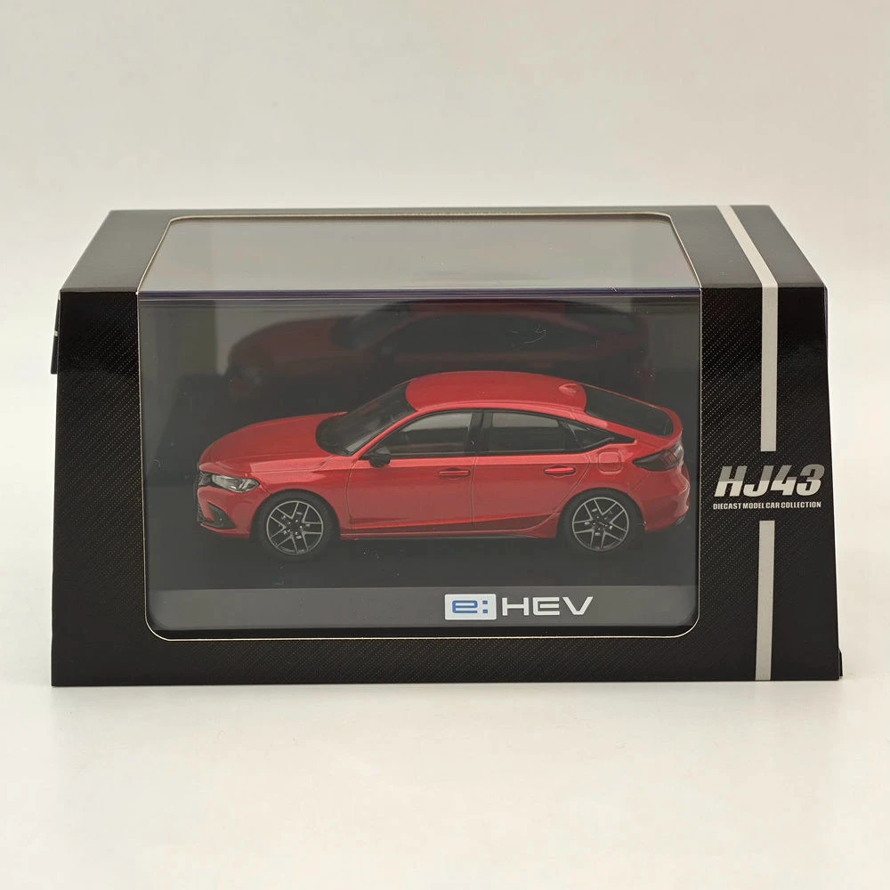 1/43 Hobby Japan Fl4 E Hev Premium Crystal Red Metallic HJ433003R Diecast Model Car Limited Collection Auto Toys Gift