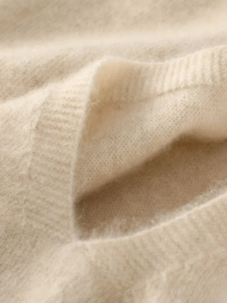 

Женский осенне-зимний жилет с воротником из 100% мериносовой шерсти, пуловер без рукавов, свитер, мягкий трикотаж, жилет, корейский модный жилет, топ