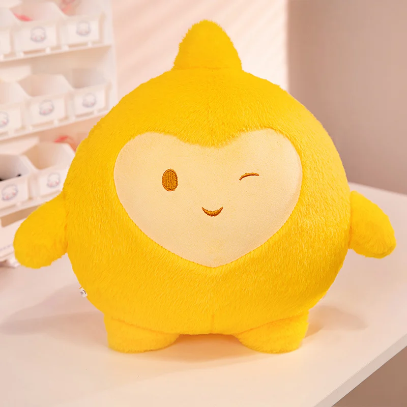 محظوظ متمنيا ستار ألعاب من نسيج مخملي لينة التميمة لطيف مرافقة النوم المعانقة لعبة الإبداعية ديكور المنزل الاطفال فتاة الفتيان هدايا عيد ميلاد