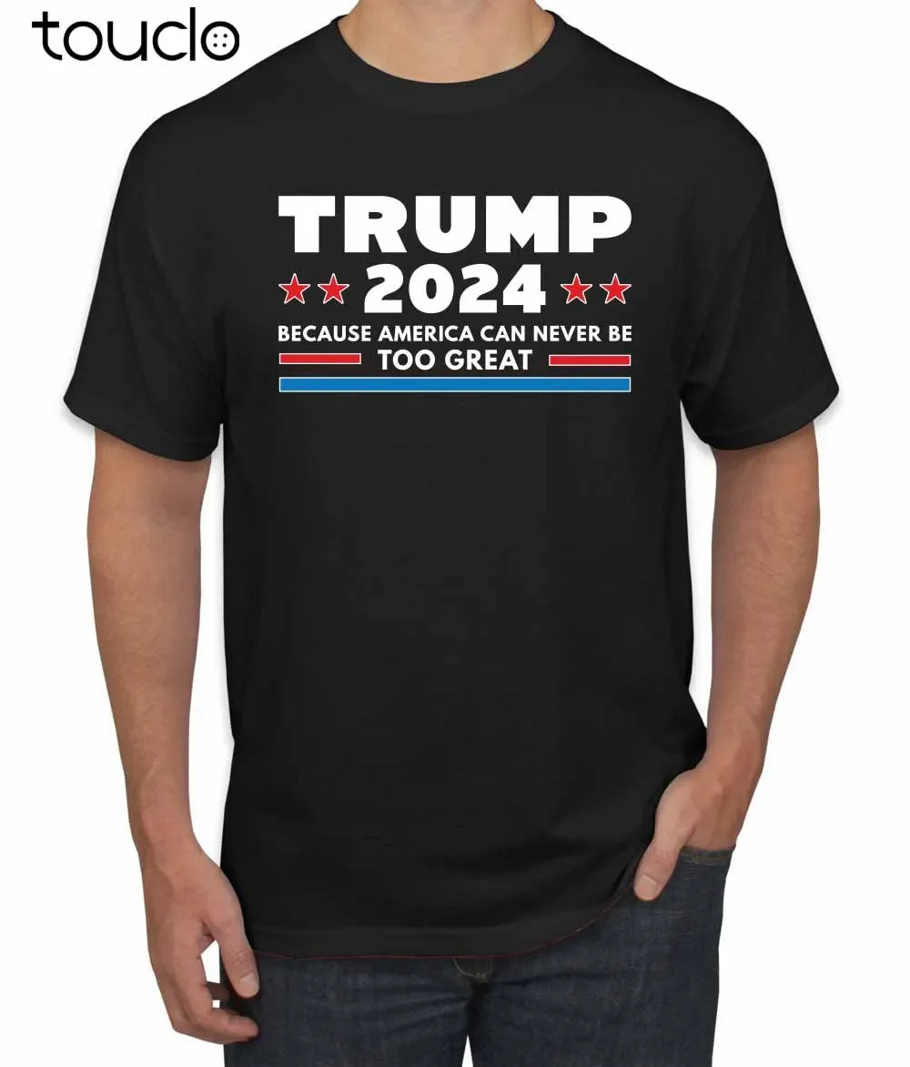 Trump 2024 America Can Never Be Men'S T-Shirt unisex