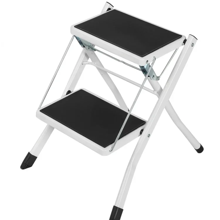 Anti- Slip Folding Ladder Safety Step Ladder Folding Step Stools With Tool Tray