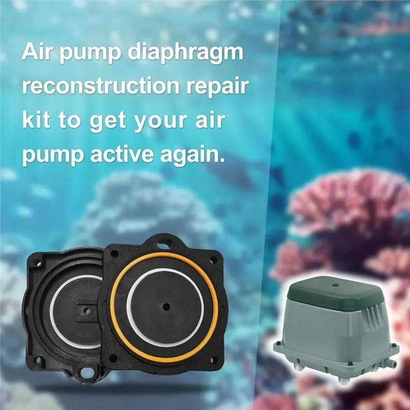 【LIMITED TIME DISCOUNT】Air Pump Diaphragm Rebuild Kit Replacement For Hiblow