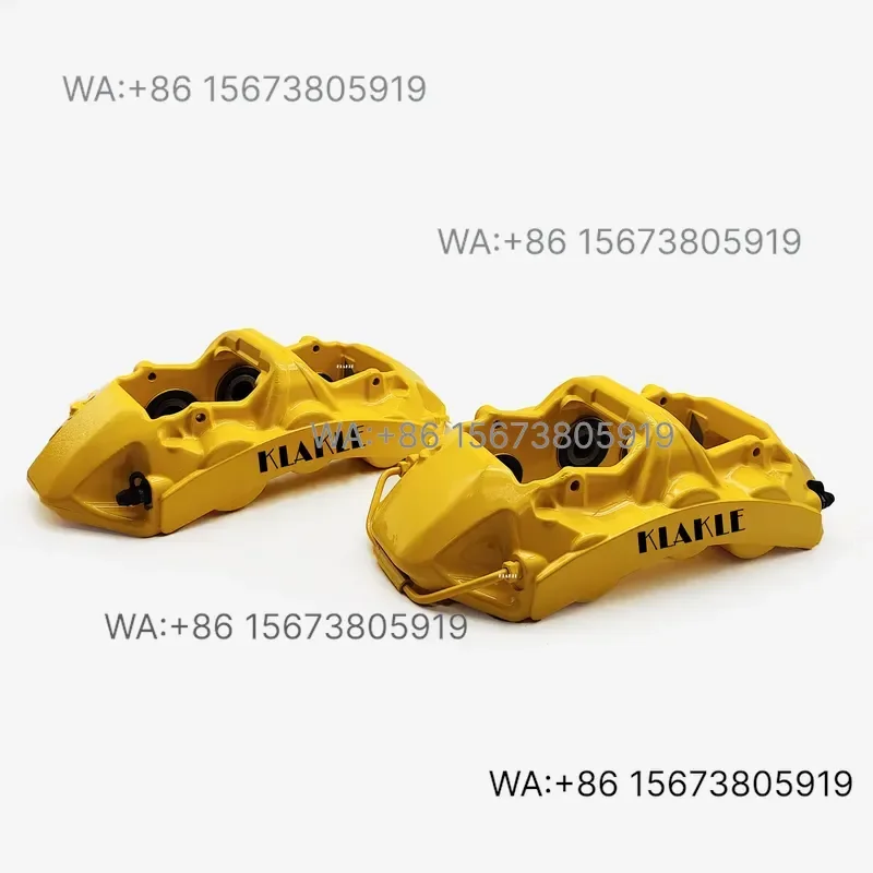 For Wmwmnu  KLAKLE Plug and Play Brake System Caliper Kit GT6 380x34mm Disc  Corolla 2013