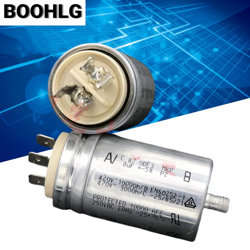 

1 шт. ARCOTRONICS 8uF C.87.0DF3 MKP 420 В AV конденсатор стартера
