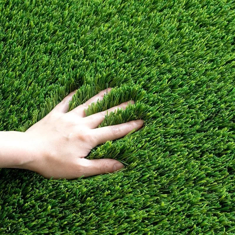 

Grass Turf Rug 4x6 Ft, 1.5inch Thick Astroturf Fake Grass Carpet PU Backing, Indoor Outdoor Use for Pets, Patio, Balc