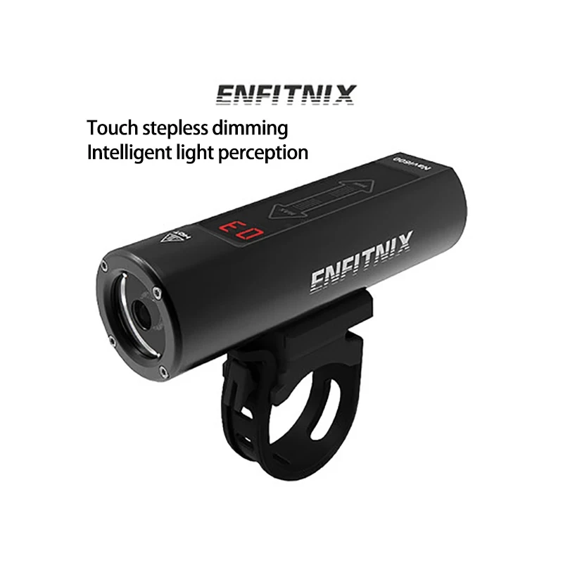 Enfitnix Navi800 Navi600 Usb Rechargeable Road Mountain Bike Light Smart Headlights Smart Headlights 800 Lumens Long Life Time