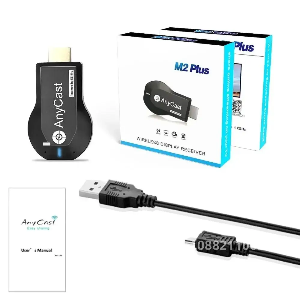 Nuevo TV Box Stick Wifi receptor de pantalla chromecast Anycast DLNA Airplay pantalla de espejo HD-MI compatible con Android IOS PC inalámbrico