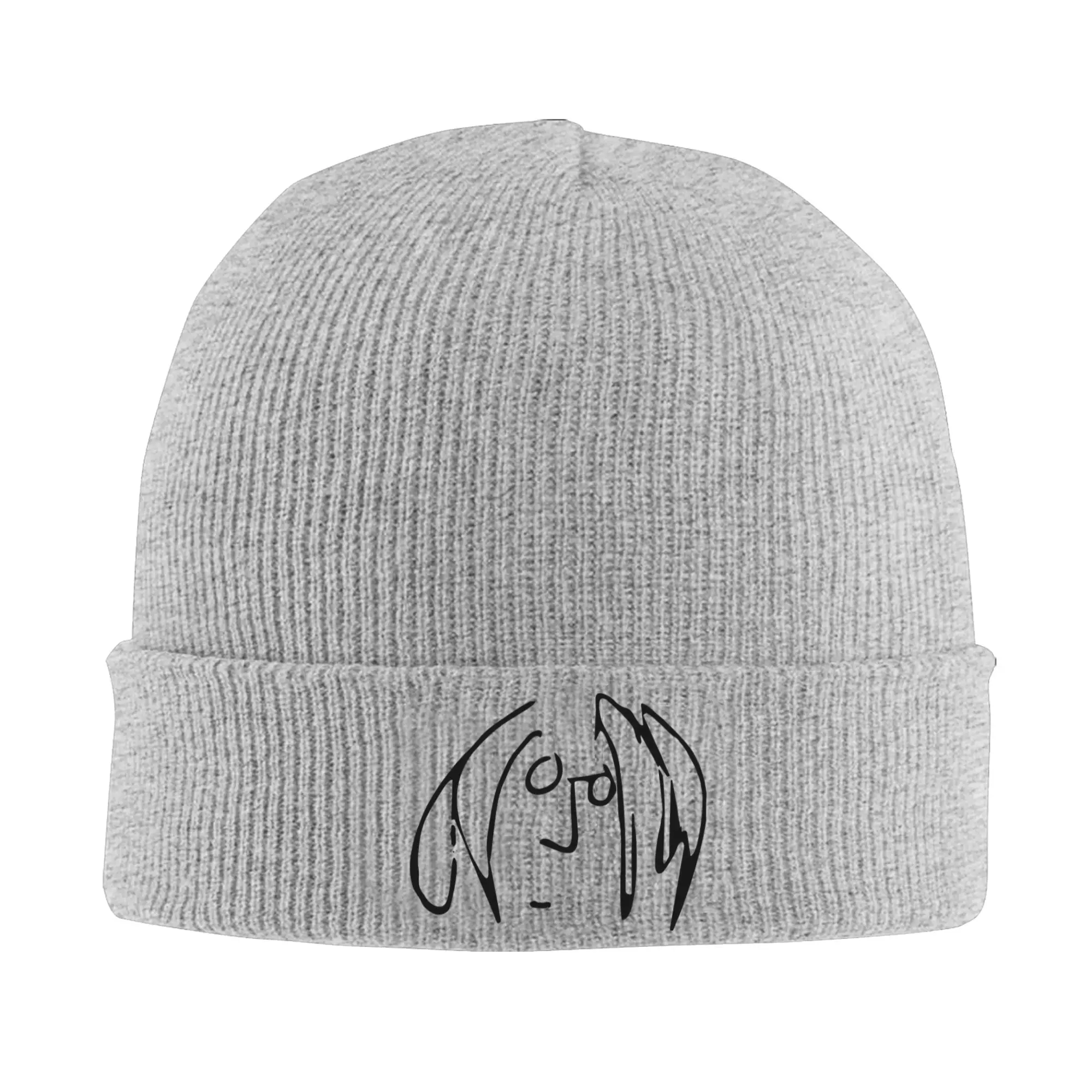 imagine John Lennon  Knitted Hat Beanies Winter Hats Warm Acrylic  Hip-hop  Caps for Men Women Gifts,