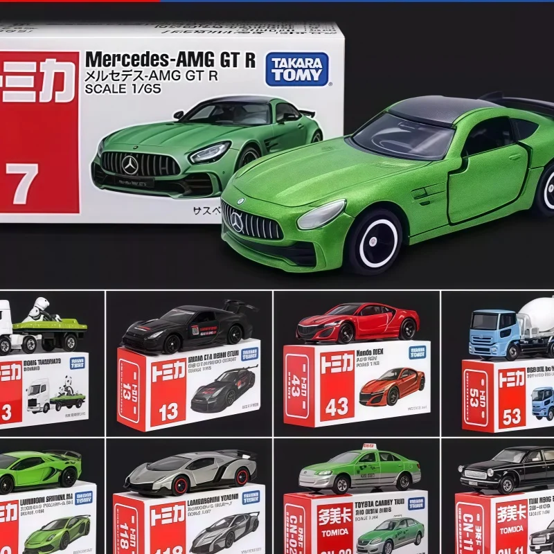 

Tomy Tomica Diecast Alloy Simulation Car Model Red White Box Full Series 86 To 120 Sports Sedan Collectible For Collection