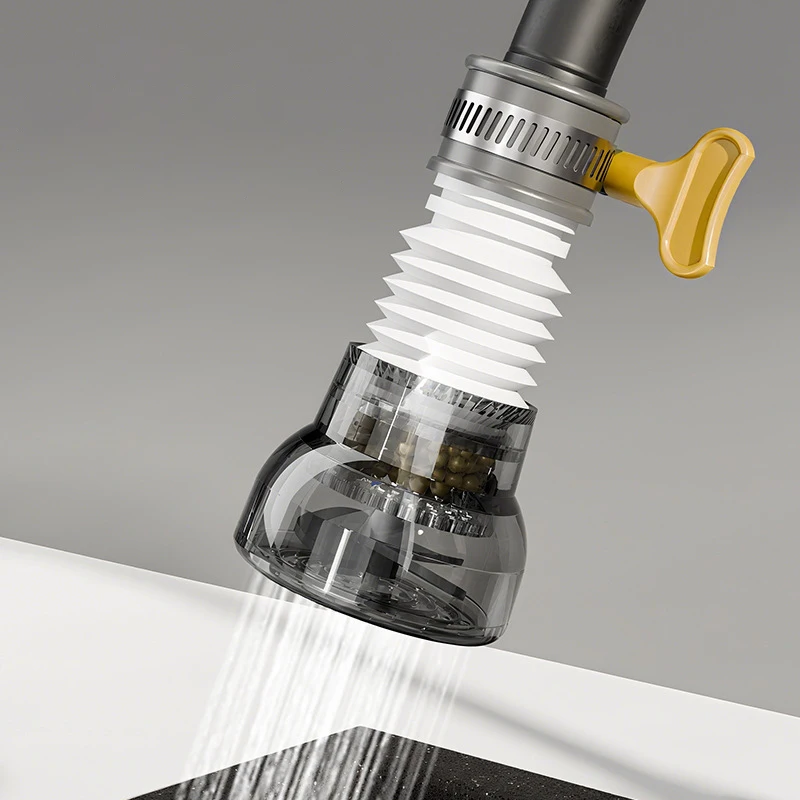 

Universal 360 Rotation Faucet Bubbler Swivel Water Saving Economizer Head Kitchen Sink Nozzle Adapter Accessories