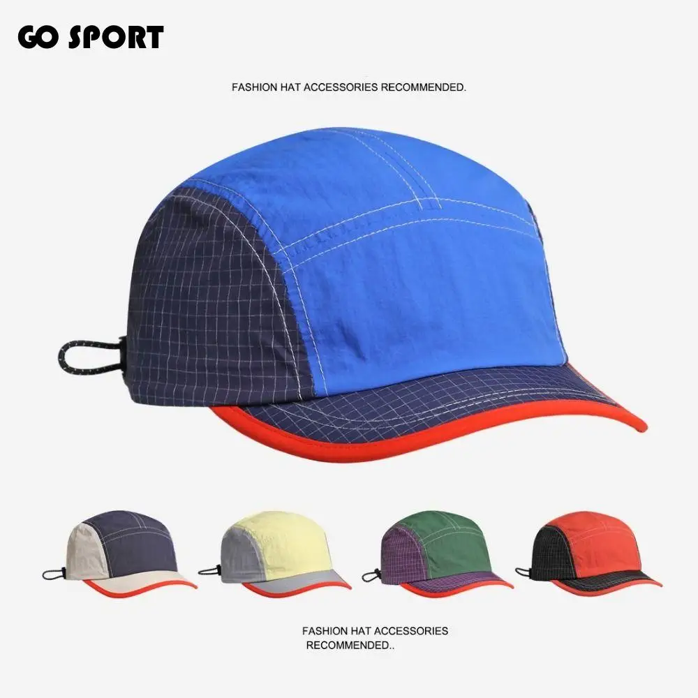 

Бейсбольная кепка в стиле ретро с короткими полями, дышащая, быстросохнущая кепка, летняя стильная легкая фуражка, спортивная кепка