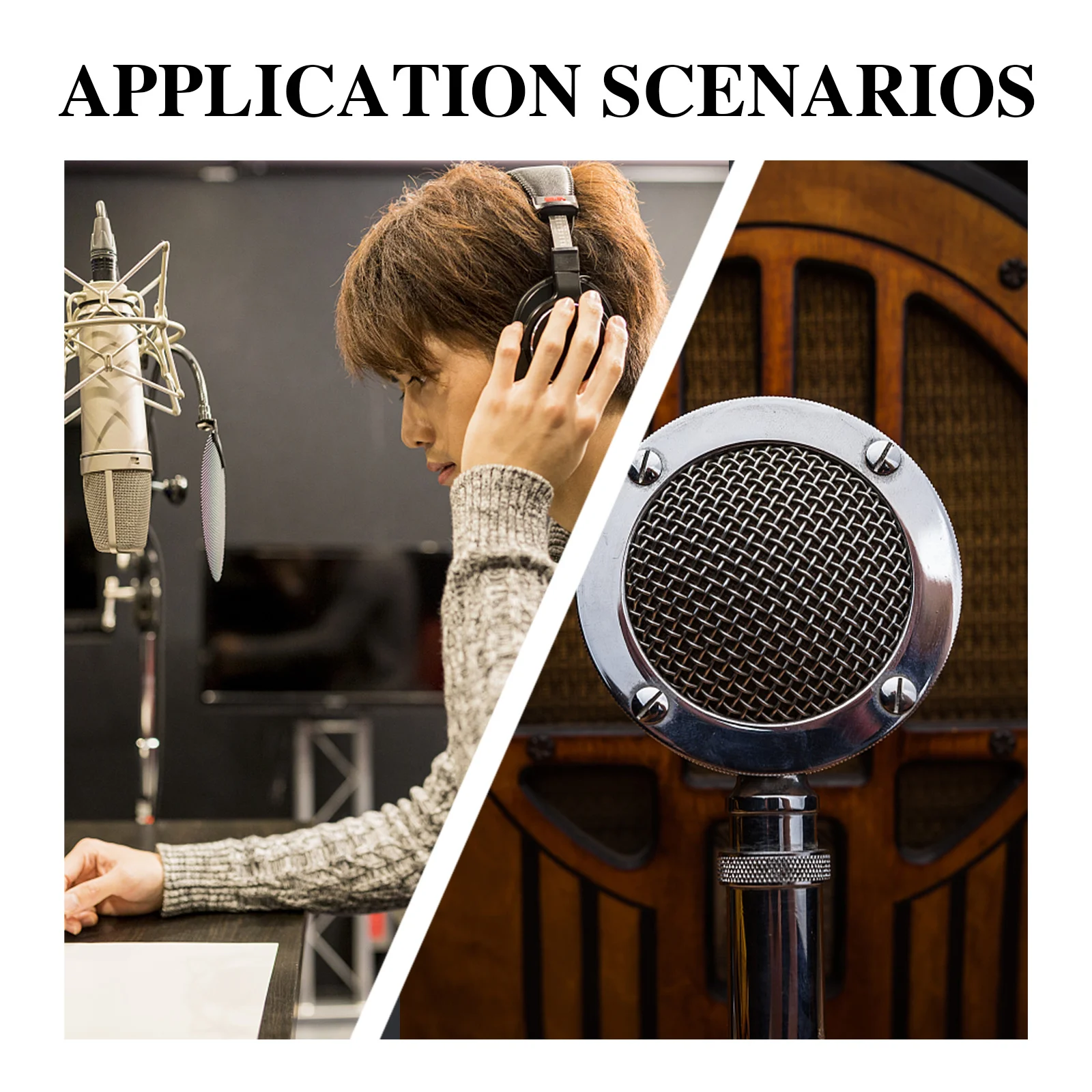 

Condenser Microphone Mount Black Shockmount For Studio Recording Professional Spider Bracket Stand Holder Dj Equipment