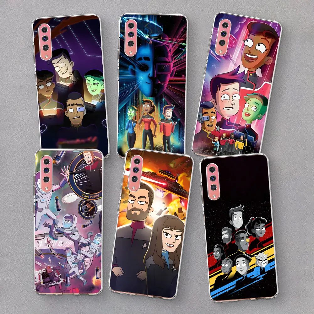 Star Trek Lower Decks Case for Samsung Galaxy A10s A7 A50 A50s A20e A70 A70s A40 A30s A10 A6 Plus A8 Transparent Phone Cover