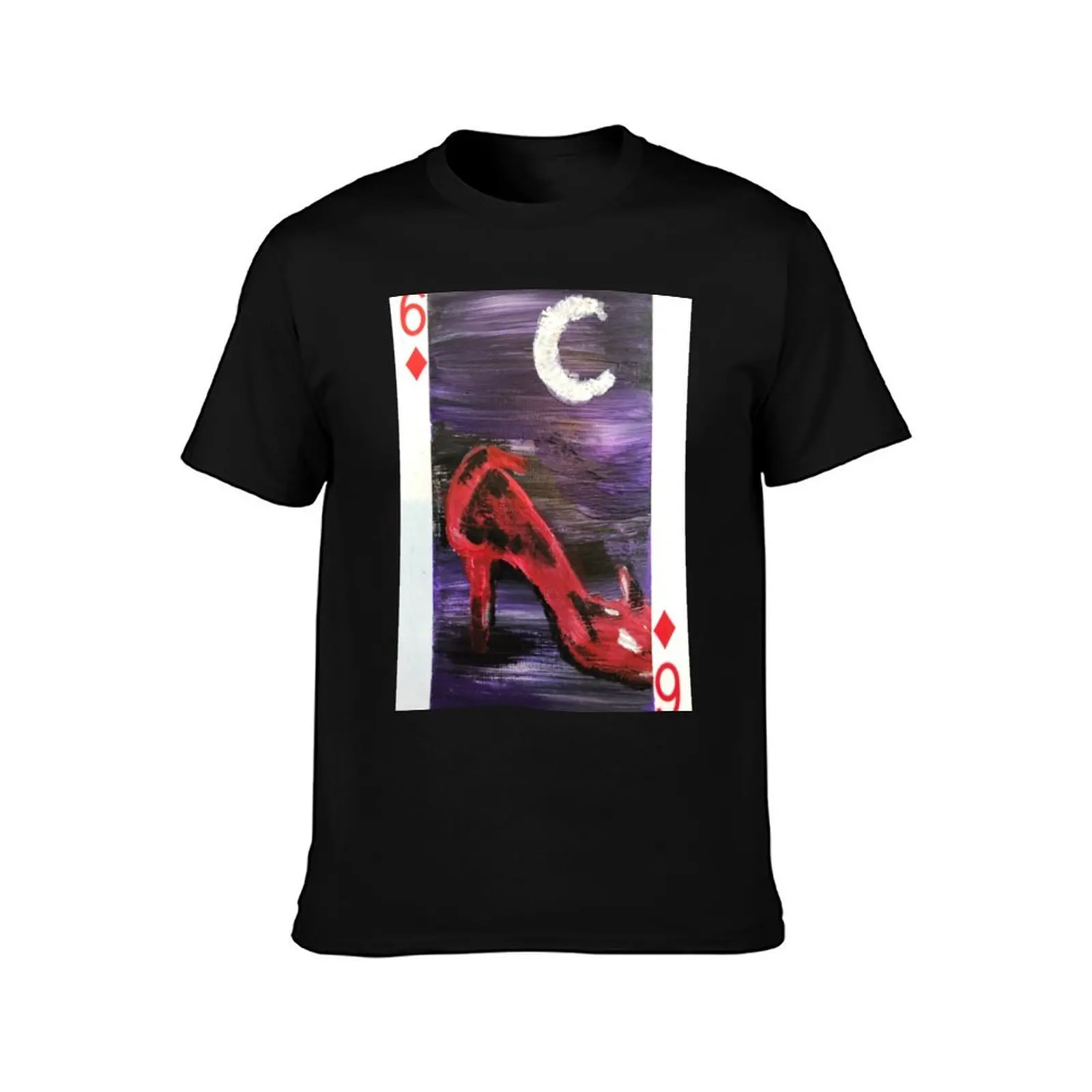 Cinder Themed Playing Card T-Shirt Holiday Lightweight T-Shirt