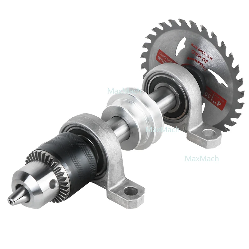 

Grinding Spindle Bearing Seat Cutting Spindle Collet Woodworking DIY Cutting Machine Spindle Bearing Seat Drill Chuck Set