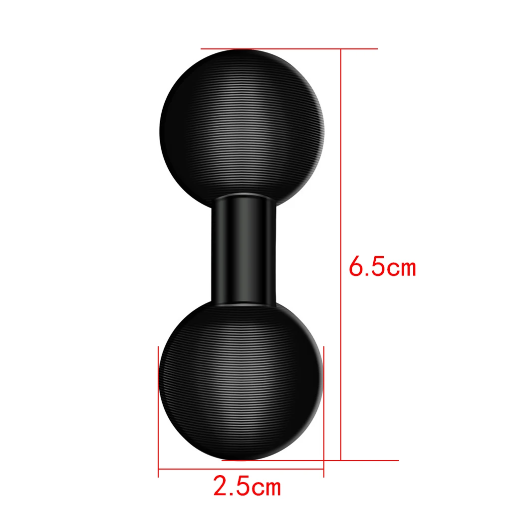 Dual Ball Buchse Arm 25mm bis 15mm 17mm 25mm Verbund Ball Adapter für Gopro Insta360 Osmo kamera Halter Telefon Stehen GPS Halterung – Detail 34