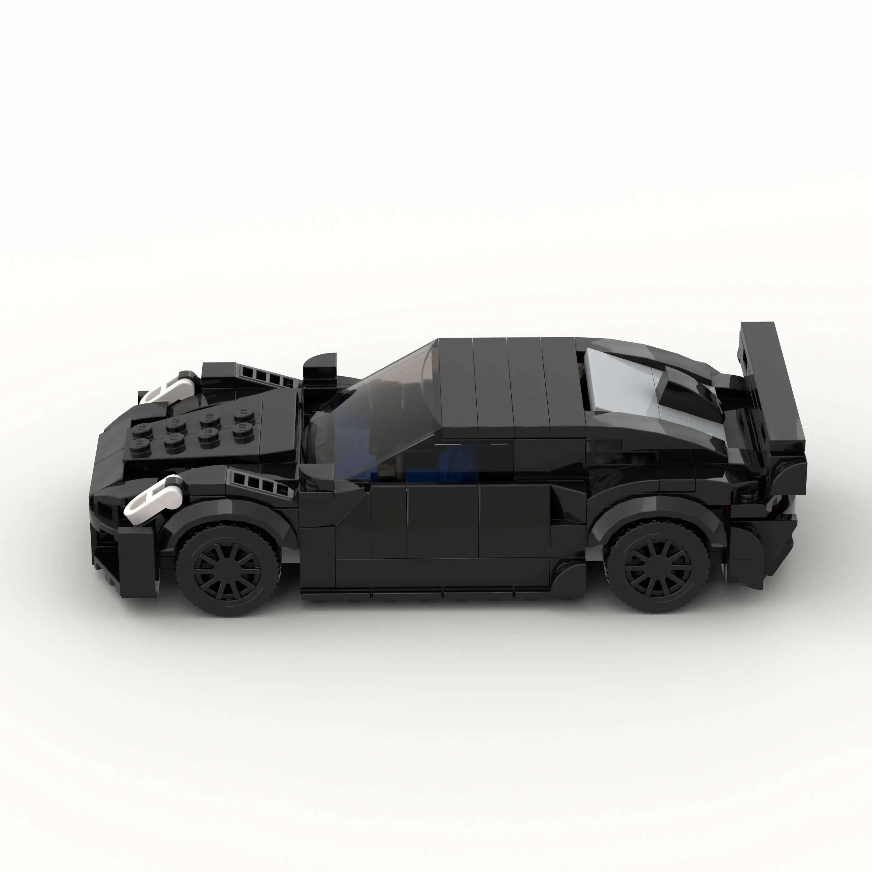 Puzzle de course de voitures de sport, assemblage éducatif, blocs de construction pour enfants, jouets