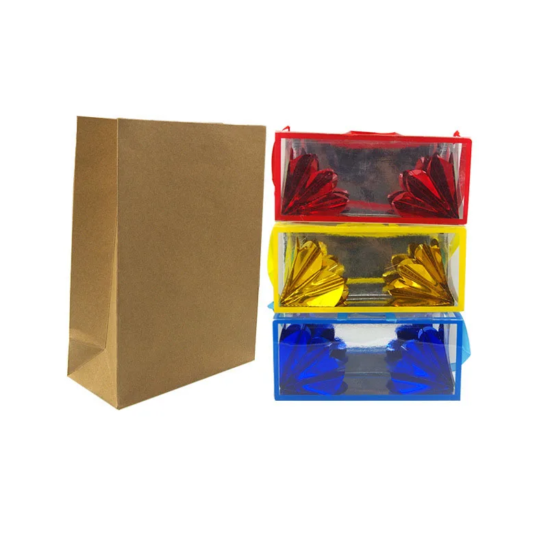

Delux Paper Bag Appearing Flower Box / Dream Bag (Large) Magic Tricks Flowers From Empty Bag Stage Illusions Gimmick Props Magia