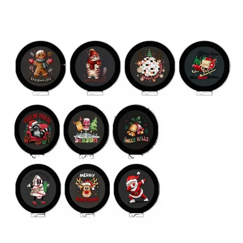 (Ce14)USB Projector Light Christmas Reindeer Santa Claus Night Light Pattern LED Projector Lamp For Ceiling Wall Decor