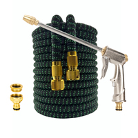 25FT-100FT Expandable Flexible Water Hose Car Wash Hose Clean Water Gun Garden Sprayer Gardening Watering Hose Irrigation Tools