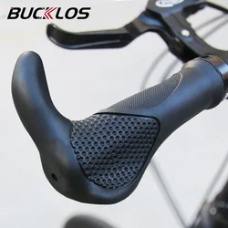 BUCKLOS MTB Bike Grip Shockproof Comfortable Bicycle Handlebar Cover Lock on Ergonomic Cycling Handle Bar Parts