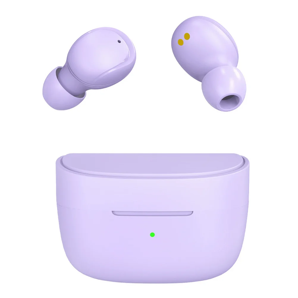 

1 Set Of Earphones Lightweight In-Ear Wireless Earbuds Touch Control For Sports Study Long