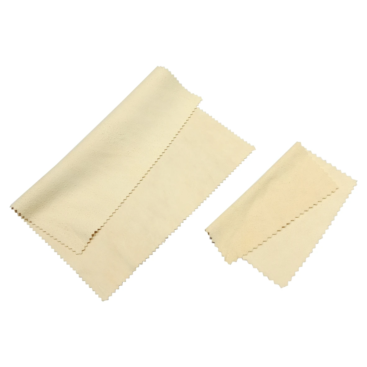 

LYSUZ Chamois Leather High Quality cleaning cloth for Diamond Gemstone Pearls Gold Soft Goatskin Polishing Remove Oil Cloth